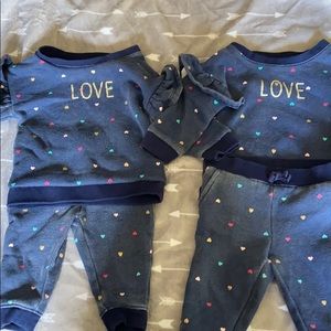 Carter’s Fleece-lined Baby Sweatsuit - 6m